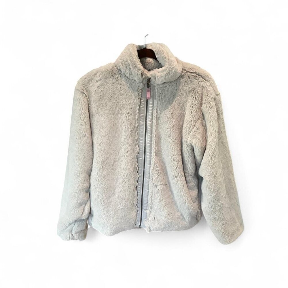 Patagonia Lunar Frost Jacket Faux Fur Soft Full Zip‎